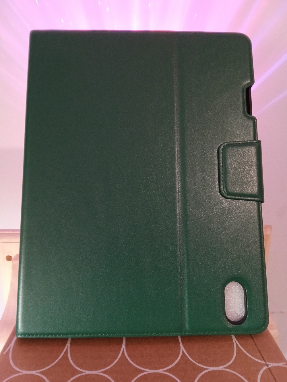 Green Tablet Folio Case with Magnetic Closure